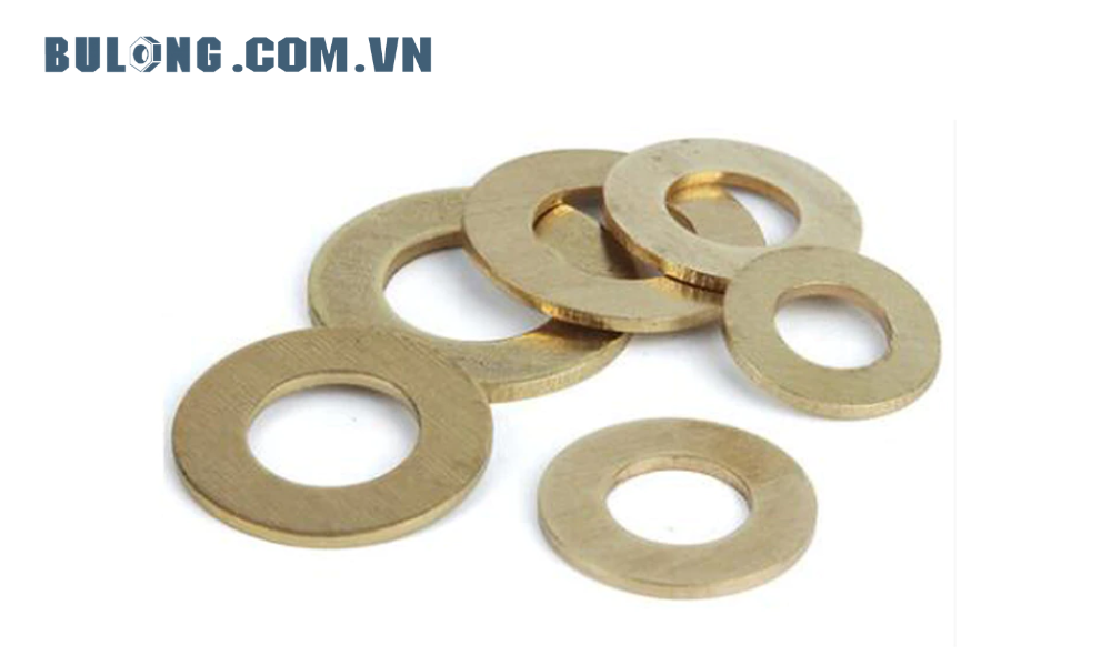 Long đền đồng thau phẳng